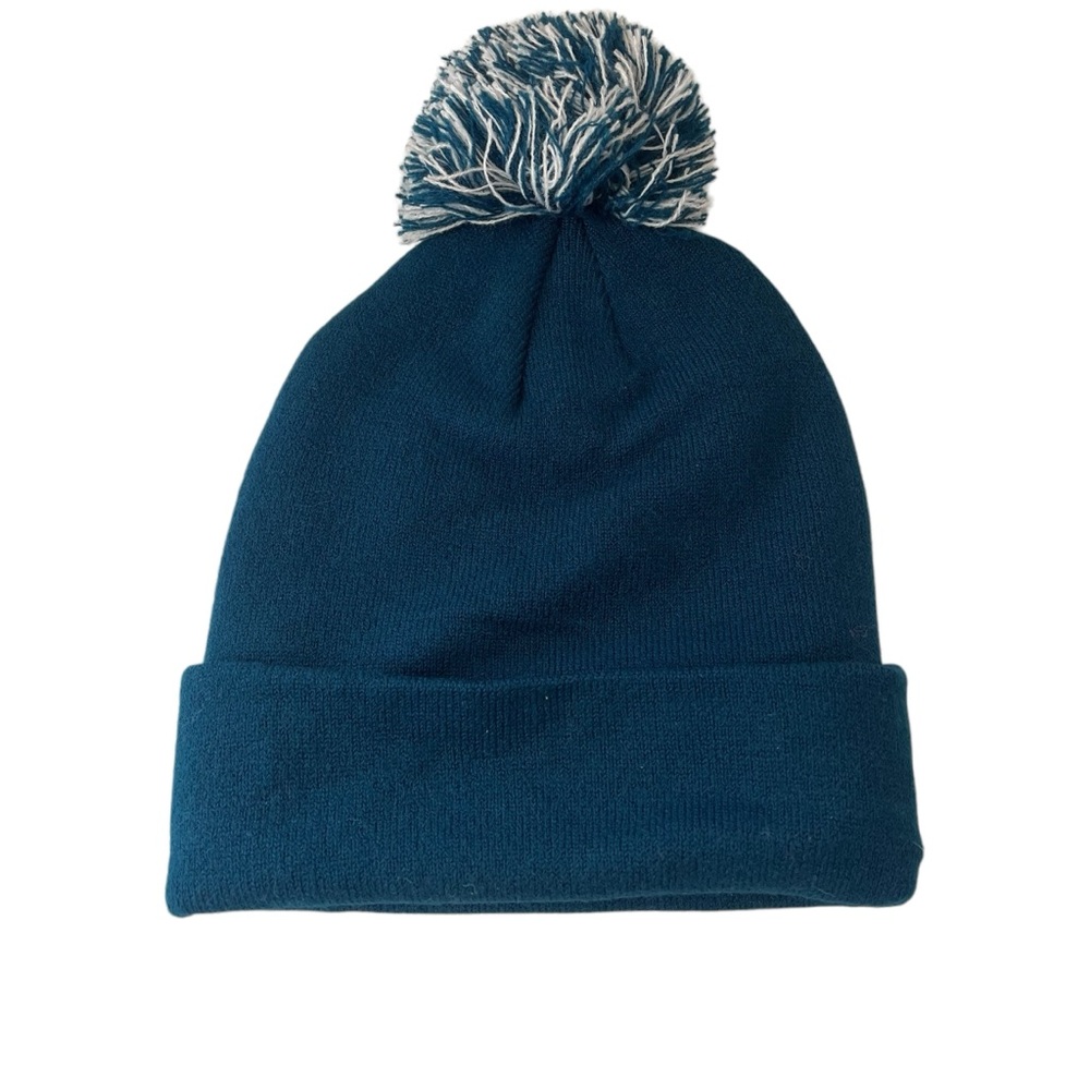 Books-A-Million Happy Holidays raccoon trash can winter beanie acrylic - Picture 4 of 9